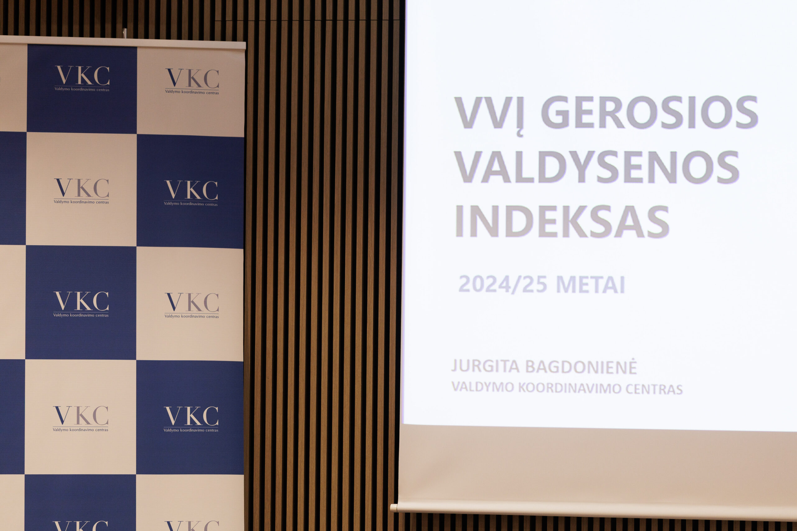 indekso pristatymas