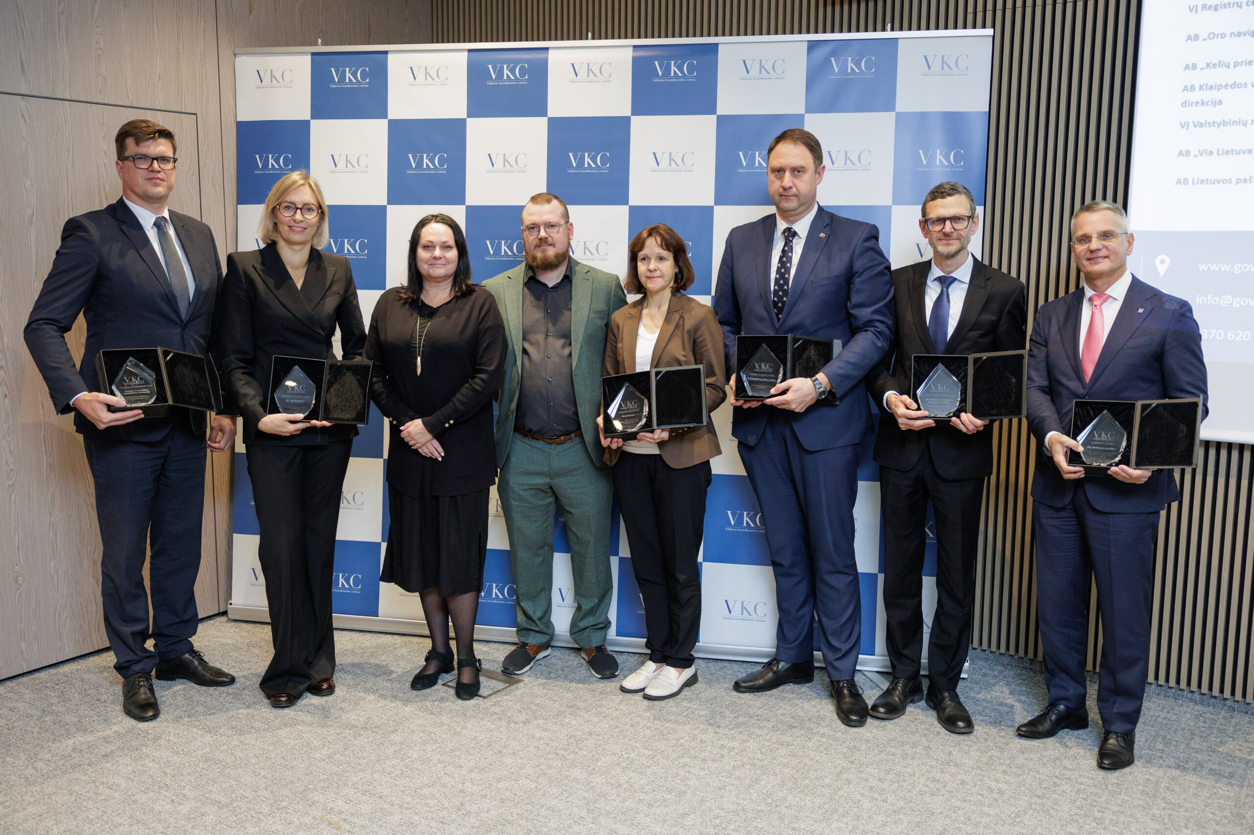 VKC direktorė su nominacijomis